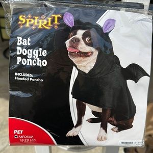 NWT Bat Doggie Poncho